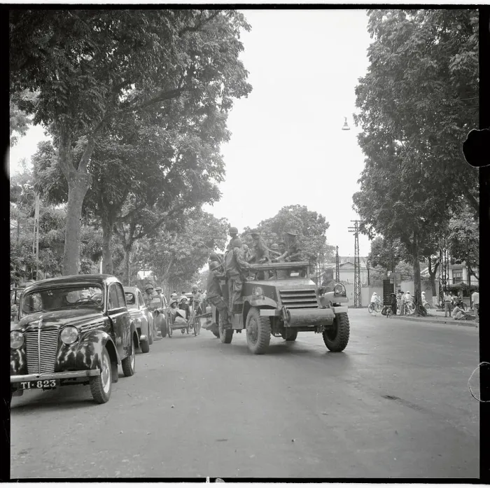 Framed Print : Armored Cars Patrolling the Streets Framed Print : Armored Cars Patrolling the Streets