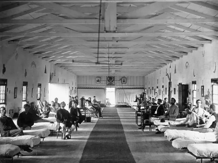 Framed Print : Armory Square Hospital During the United States Civil War Framed Print : Armory Square Hospital During the United States Civil War