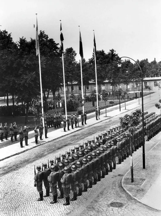 Framed Print : Army Camp Turned Over to Berlin Olympic Committee Framed Print : Army Camp Turned Over to Berlin Olympic Committee