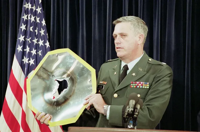 Framed Print : Army Colonel Holding Burnt Aluminum Framed Print : Army Colonel Holding Burnt Aluminum