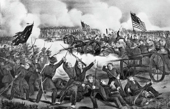 Framed Print : Army Factions At Gettysburg Battlefield Framed Print : Army Factions At Gettysburg Battlefield