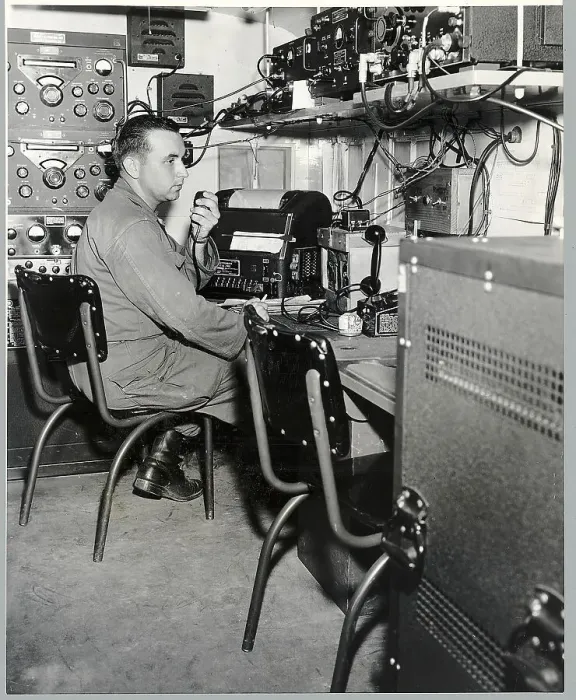 Framed Print : Army Radio Operator Framed Print : Army Radio Operator