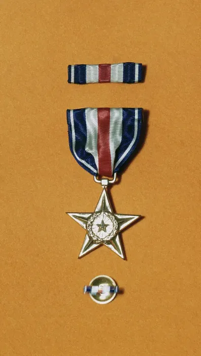Framed Print : Army Silver Star Framed Print : Army Silver Star