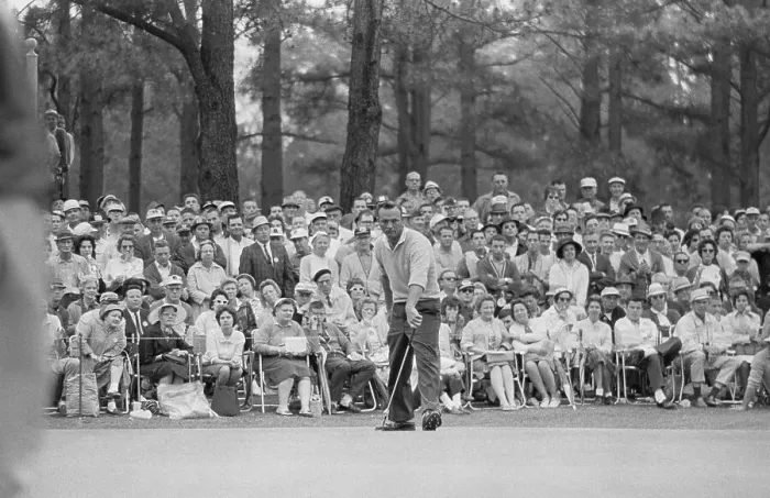 Framed Print : Arnold Palmer Impatiently Watching Ball Framed Print : Arnold Palmer Impatiently Watching Ball