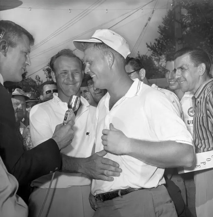 Framed Print : Arnold Palmer and Jack Nicklaus Framed Print : Arnold Palmer and Jack Nicklaus