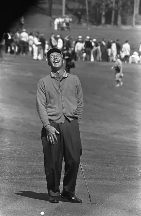 Framed Print : Arnold Palmer Laughing Framed Print : Arnold Palmer Laughing