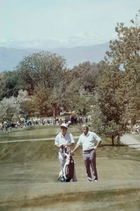 Framed Print : Arnold Palmer At US Open