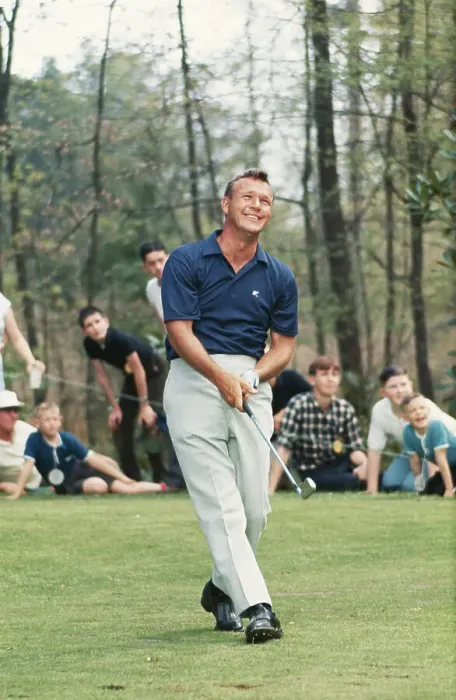 Framed Print : Arnold Palmer Practicing For Tournament Framed Print : Arnold Palmer Practicing For Tournament