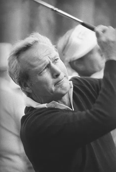 Framed Print : Arnold Palmer Swinging Club Framed Print : Arnold Palmer Swinging Club