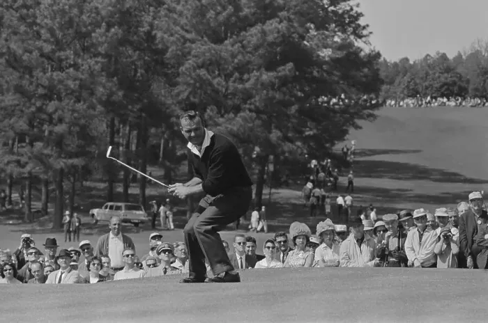 Framed Print : Arnold Palmer Waving Putter Framed Print : Arnold Palmer Waving Putter