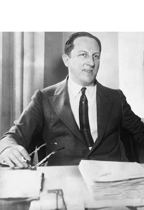 Framed Print : Arnold Rothstein Seated At Desk