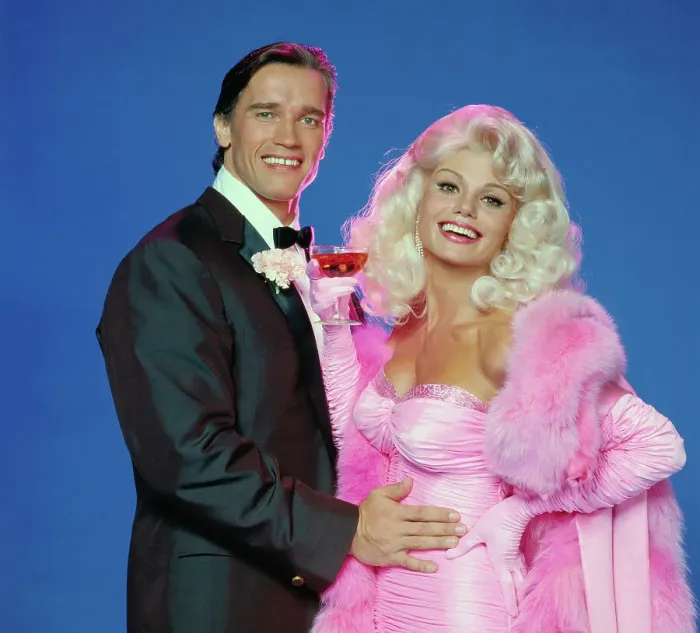 : Arnold Scwarzenegger and Loni Anderson : Arnold Scwarzenegger and Loni Anderson