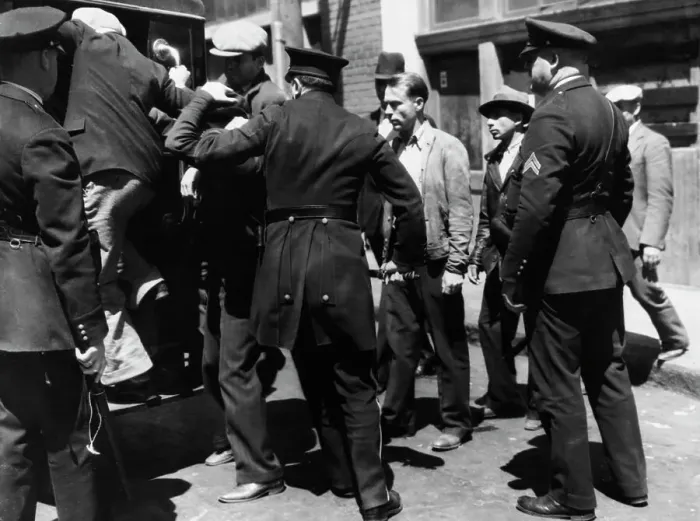 Framed Print : Arrest Of Suspected Communists Framed Print : Arrest Of Suspected Communists