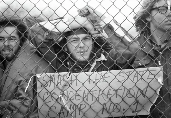 Framed Print : Arrested Antiwar Demonstrators Framed Print : Arrested Antiwar Demonstrators