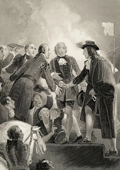 Framed Print : Arrival of William III King of England at Torbay Framed Print : Arrival of William III King of England at Torbay