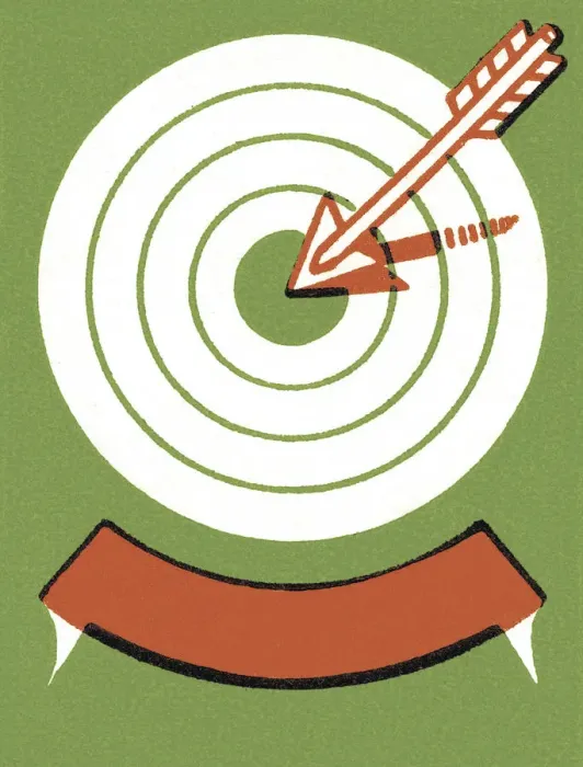 Framed Print : Arrow Hitting the Bullseye Framed Print : Arrow Hitting the Bullseye