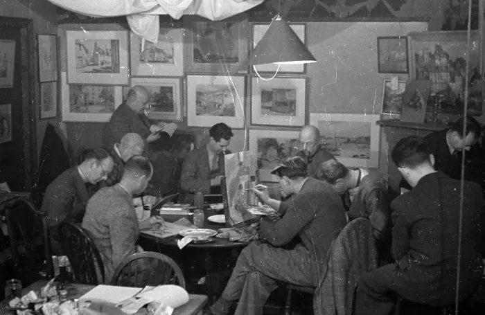 Framed Print : Art Club Session Framed Print : Art Club Session