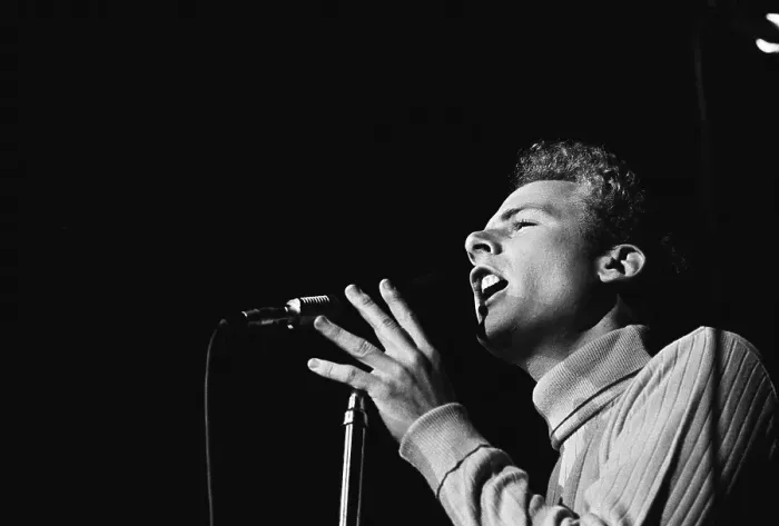 Framed Print : Art Garfunkel At The Monterey Pop Festival
