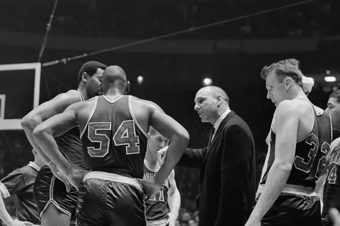 Framed Print : Art Hannon Talking to wilt Chamberlain and Lucius Jackson Framed Print : Art Hannon Talking to wilt Chamberlain and Lucius Jackson