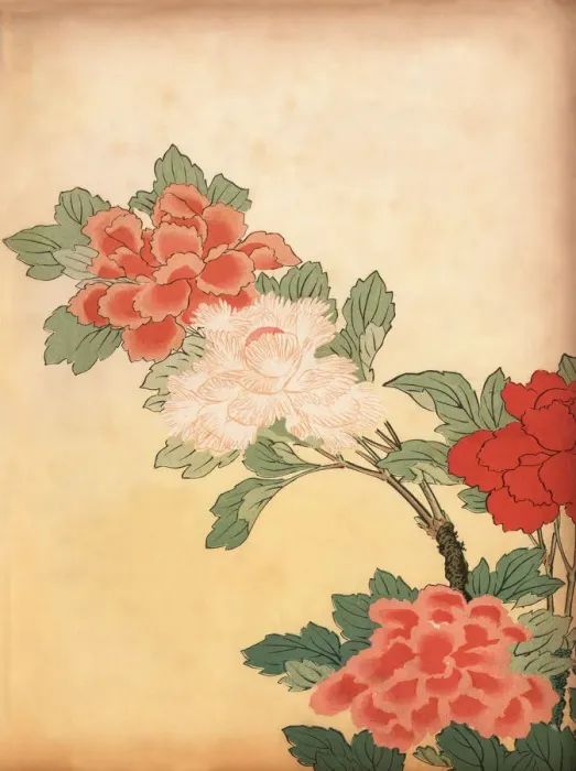 Framed Print : Art of Japan, Chrysanthemum flowers Framed Print : Art of Japan, Chrysanthemum flowers