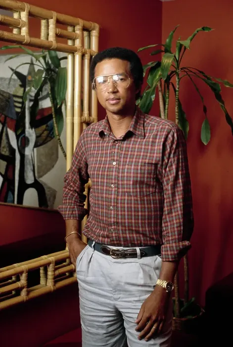 Framed Print : Arthur Ashe, American Tennis Player Framed Print : Arthur Ashe, American Tennis Player