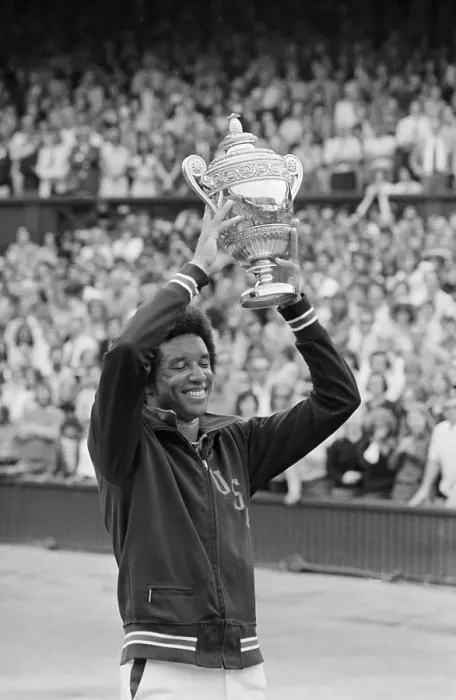 Fine Art Storehouse Print: Arthur Ashe Wins Wimbledon Art