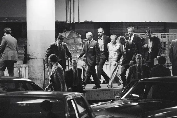 Framed Print : Arthur Bremer Leaving Court Framed Print : Arthur Bremer Leaving Court