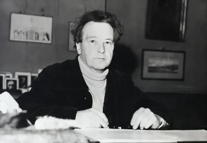 Framed Print : Arthur Honegger Seated In His Studio Framed Print : Arthur Honegger Seated In His Studio