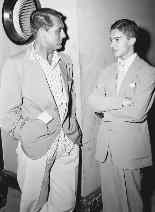Framed Print : Arthur MacArthur With Cary Grant Framed Print : Arthur MacArthur With Cary Grant