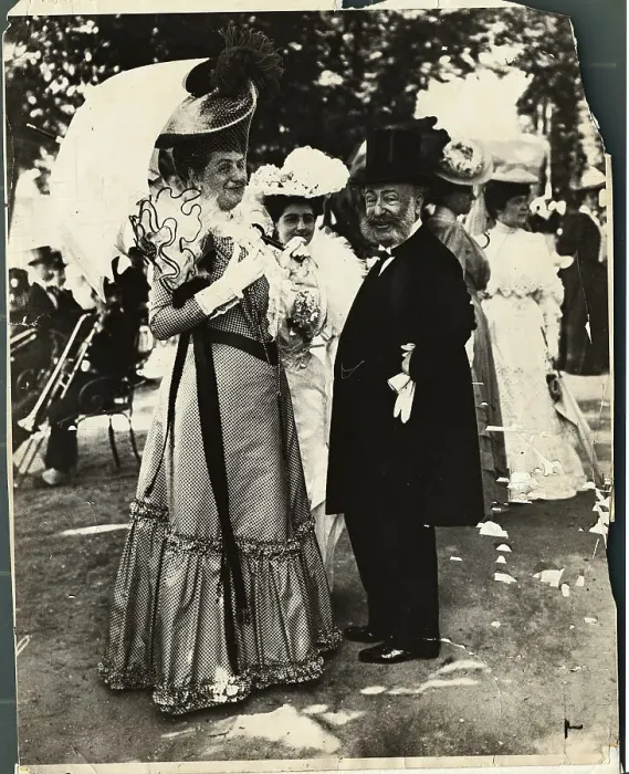Framed Print : Arthur Mayer with Madame Jules Porges Framed Print : Arthur Mayer with Madame Jules Porges