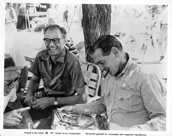 Framed Print : Arthur Miller And Clark Gable In The Misfits Framed Print : Arthur Miller And Clark Gable In The Misfits