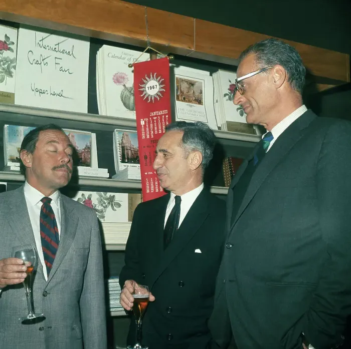 Framed Print : Arthur Miller Conversing with Elia Kazan and Tennessee Williams Framed Print : Arthur Miller Conversing with Elia Kazan and Tennessee Williams