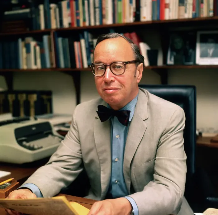 Framed Print : Arthur Schlesinger in His Office Framed Print : Arthur Schlesinger in His Office