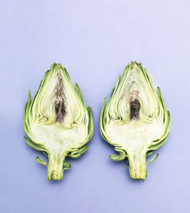 Framed Print : Artichoke halves Framed Print : Artichoke halves