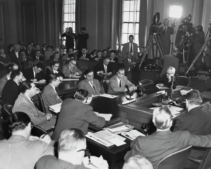 Framed Print : Artie Shaw Testifying At HUAC Hearing Framed Print : Artie Shaw Testifying At HUAC Hearing
