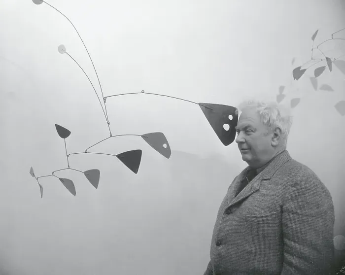 Framed Print : Artist Alexander Calder Framed Print : Artist Alexander Calder