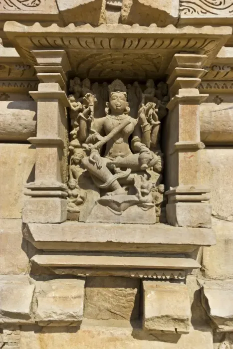 Framed Print : Artistic sculptures of Parshvanatha Temple, Khajuraho, Chhatarpur District, Madhya Pradesh, India Framed Print : Artistic sculptures of Parshvanatha Temple, Khajuraho, Chhatarpur District, Madhya Pradesh, India