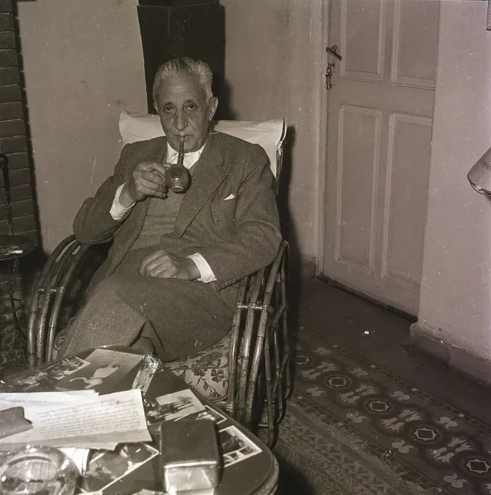 Framed Print : Arturo Umberto Illia Drinking from Mug Framed Print : Arturo Umberto Illia Drinking from Mug