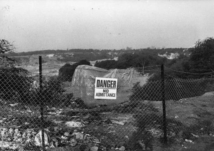 Framed Print : Asbestos Dump Framed Print : Asbestos Dump