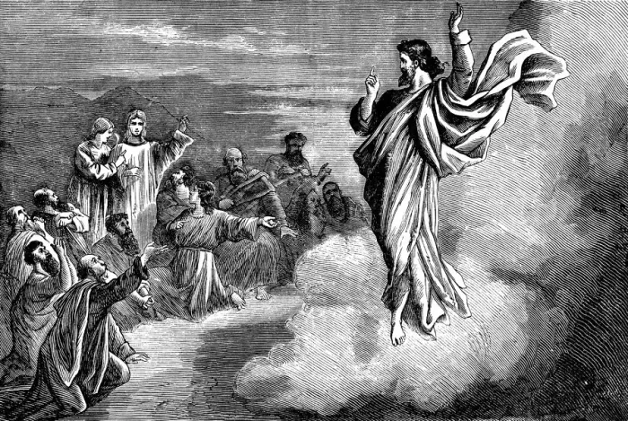 Framed Print : The Ascension Of Jesus Framed Print : The Ascension Of Jesus