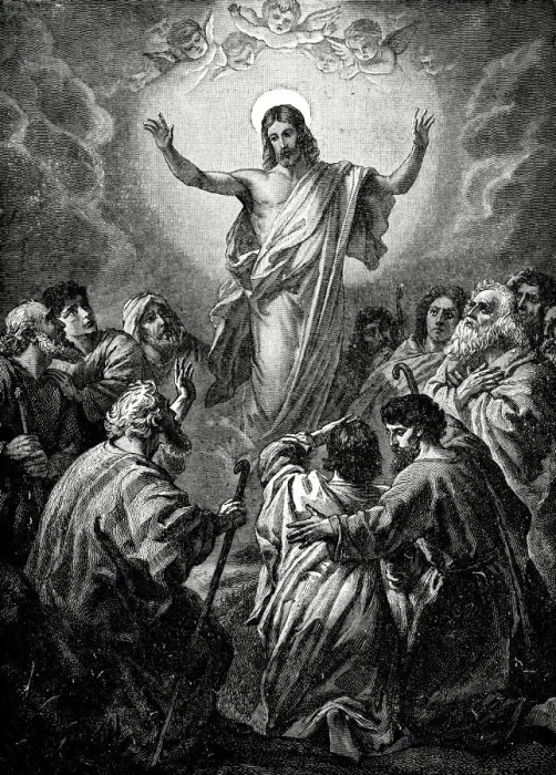 Framed Print : The Ascension Of Jesus