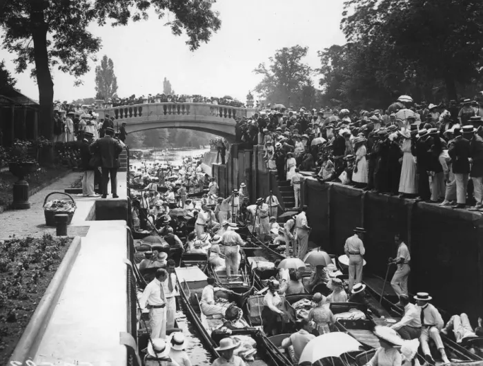 Framed Print : Ascot Punters Framed Print : Ascot Punters