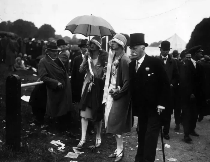 Framed Print : Ascot Spectators Framed Print : Ascot Spectators