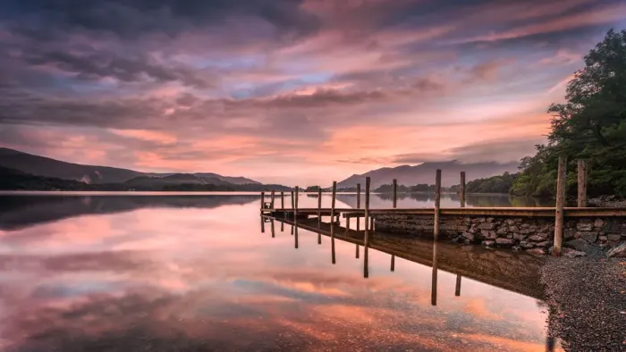 Framed Print : Ashness Jetty I