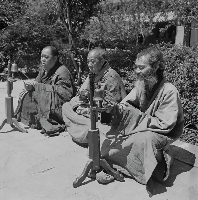 Framed Print : Asian Monks Framed Print : Asian Monks