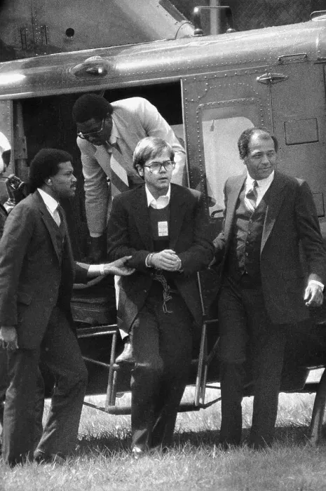 Framed Print : Assassin John Hinckley Jr. Arriving at Quantico Detention Center Framed Print : Assassin John Hinckley Jr. Arriving at Quantico Detention Center
