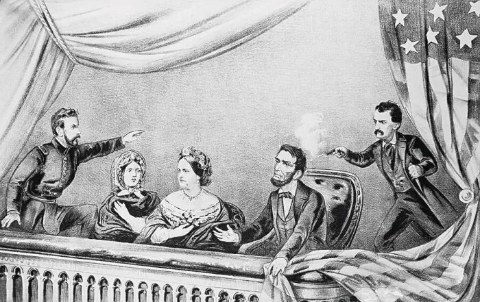 Framed Print : The Assassination of President Abraham Lincoln Framed Print : The Assassination of President Abraham Lincoln