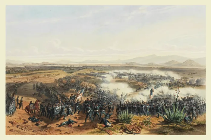 Framed Print : Assault at Contreras Framed Print : Assault at Contreras