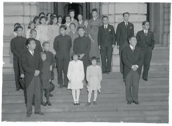 Japanese Royalty Becomes Commoners, Tokyo 1947 Print. Art Prints