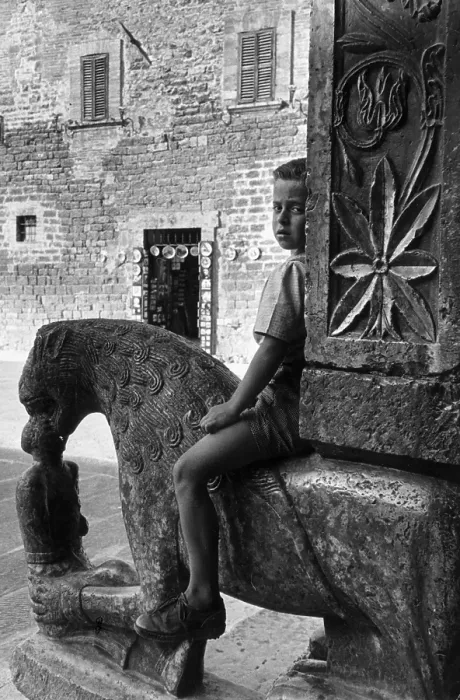 Framed Print : Assisi Boy Framed Print : Assisi Boy